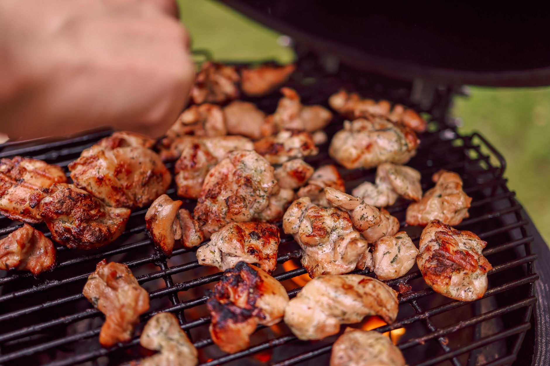 Crispy Korean Chicken Thighs with Gochujang Glaze