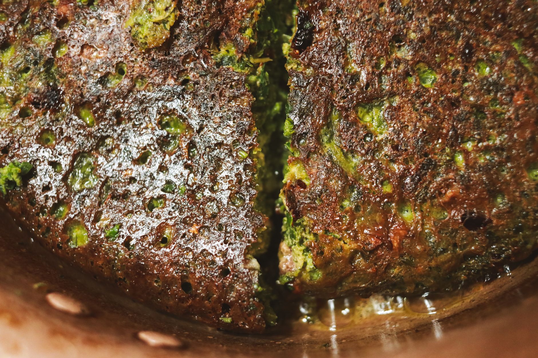 Crispy Herb Frittata (Kuku Sabzi)