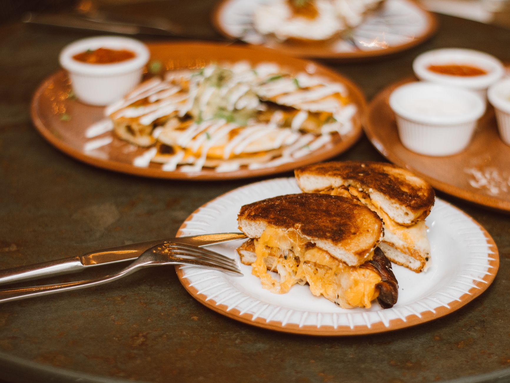Crispy Jalapeño Popper Grilled Cheese