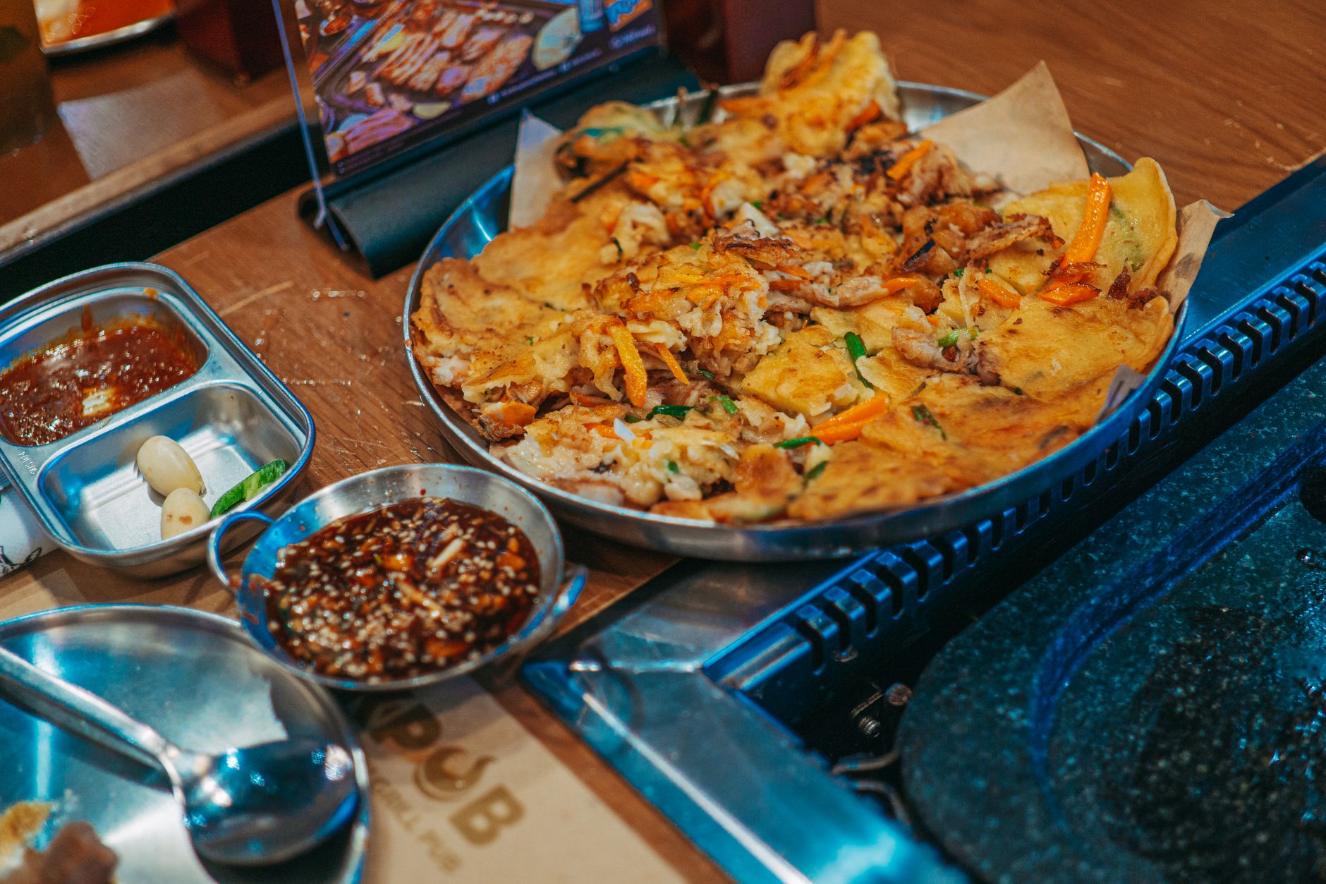 Crispy Kimchi Pancake