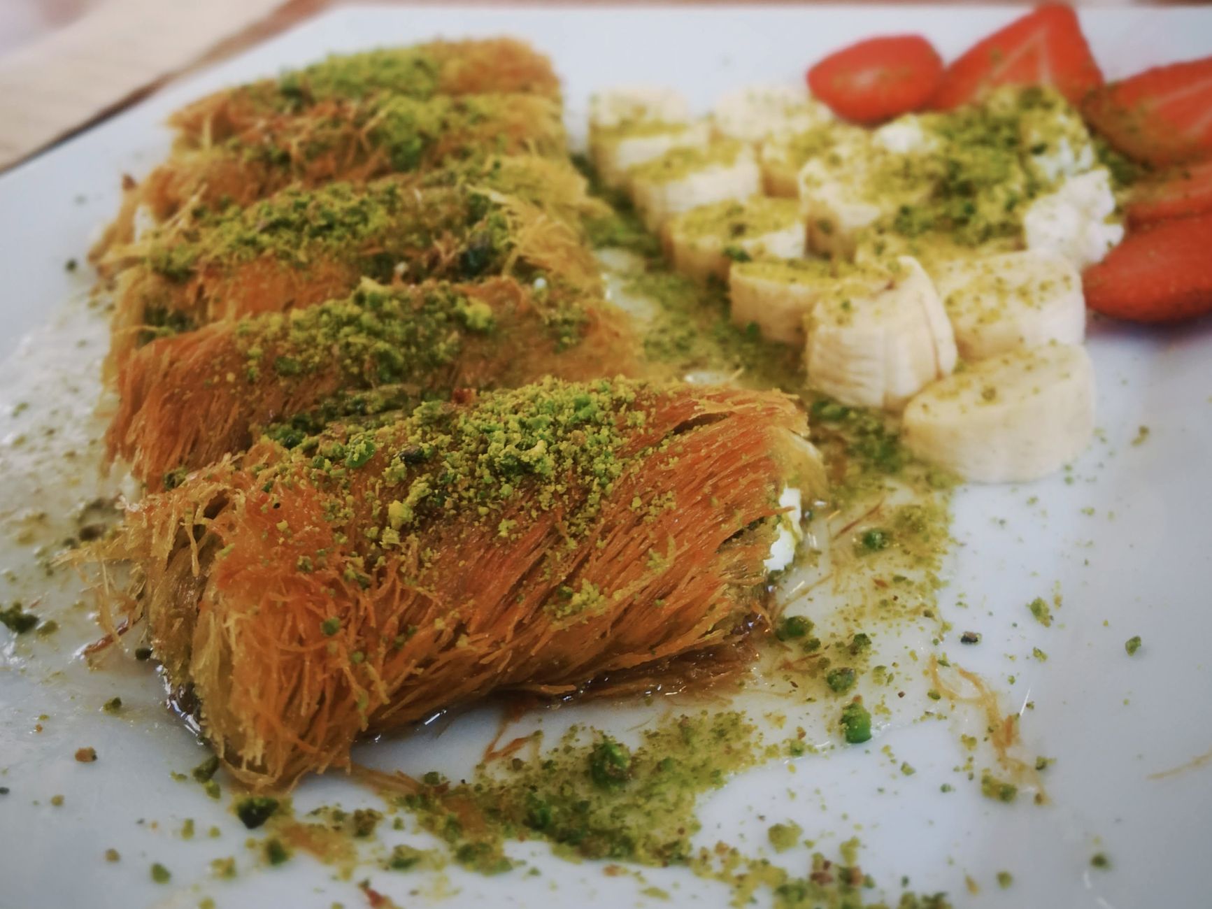 5-Min Crispy Künefe with Fresh Fruit