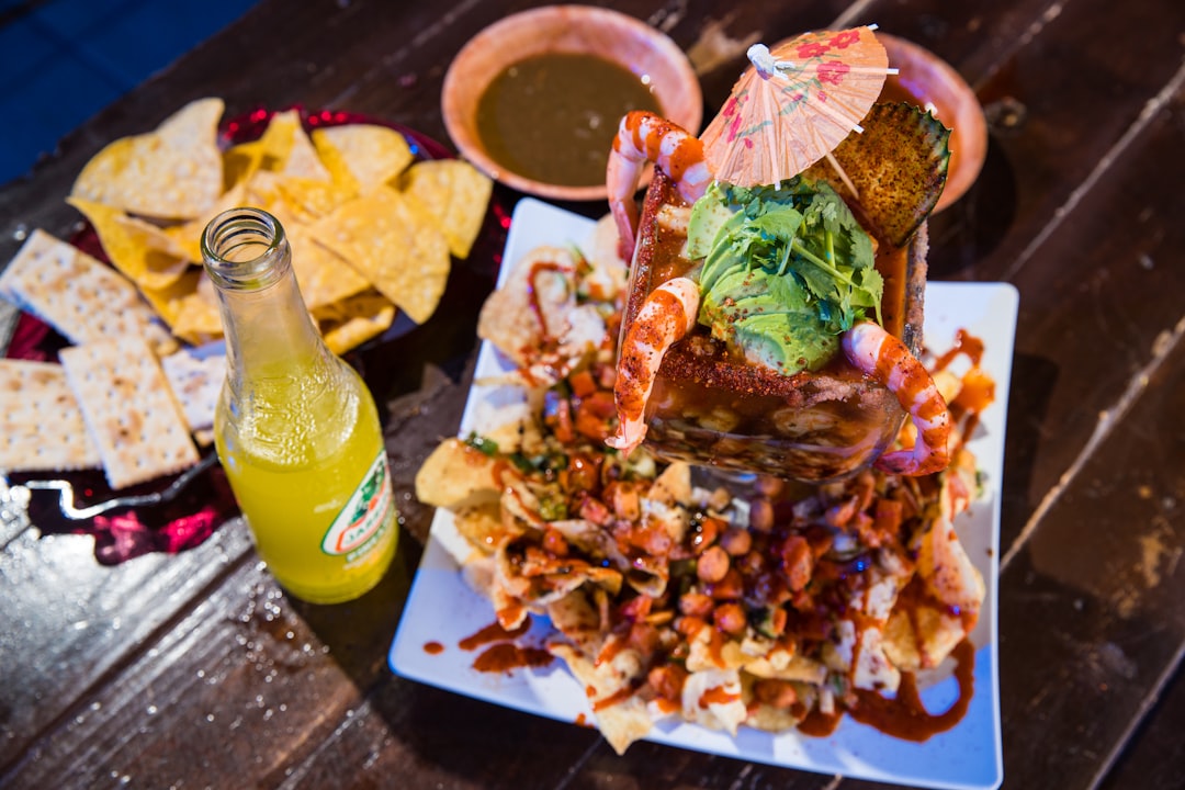 Crispy Lime Shrimp & Avocado Tostada
