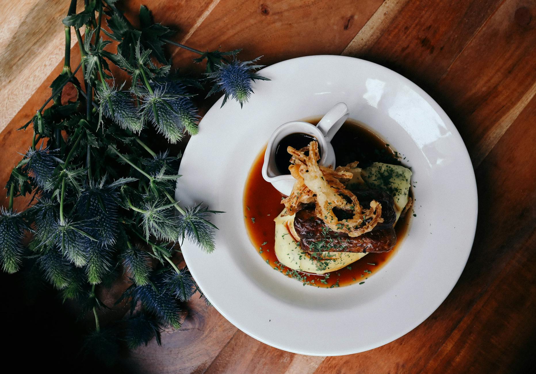 Crispy Liver & Caramelized Onions