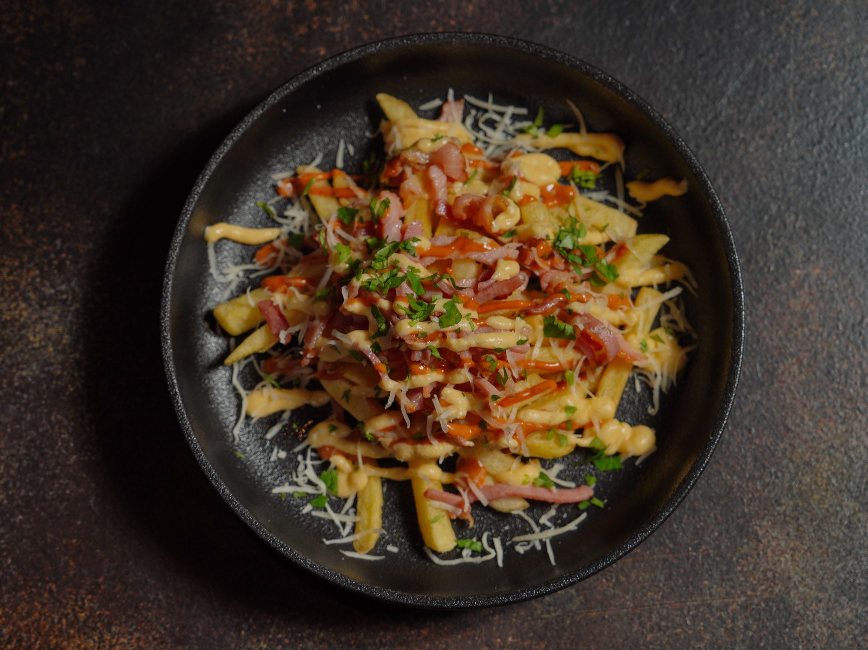 Crispy Loaded Nacho Cheese Fries