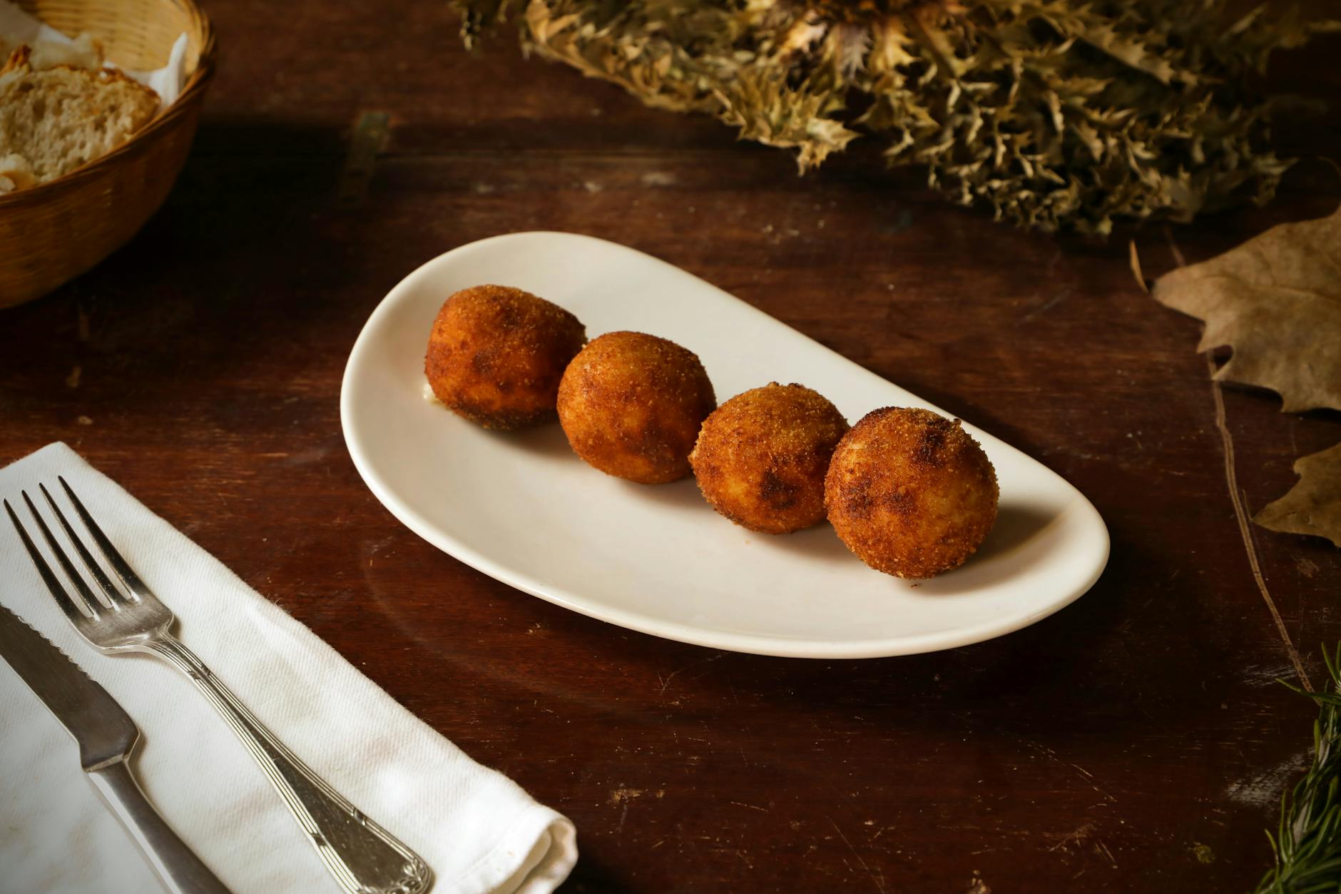 Crispy Malakoff — Swiss Fried Cheese Ball