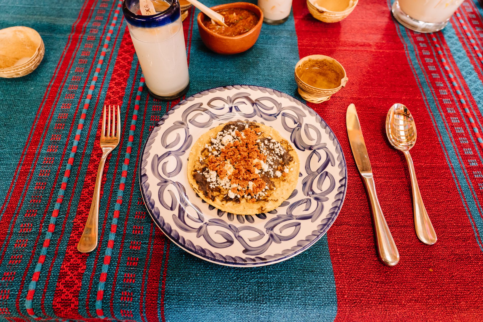 Crispy Memela with Shredded Beef