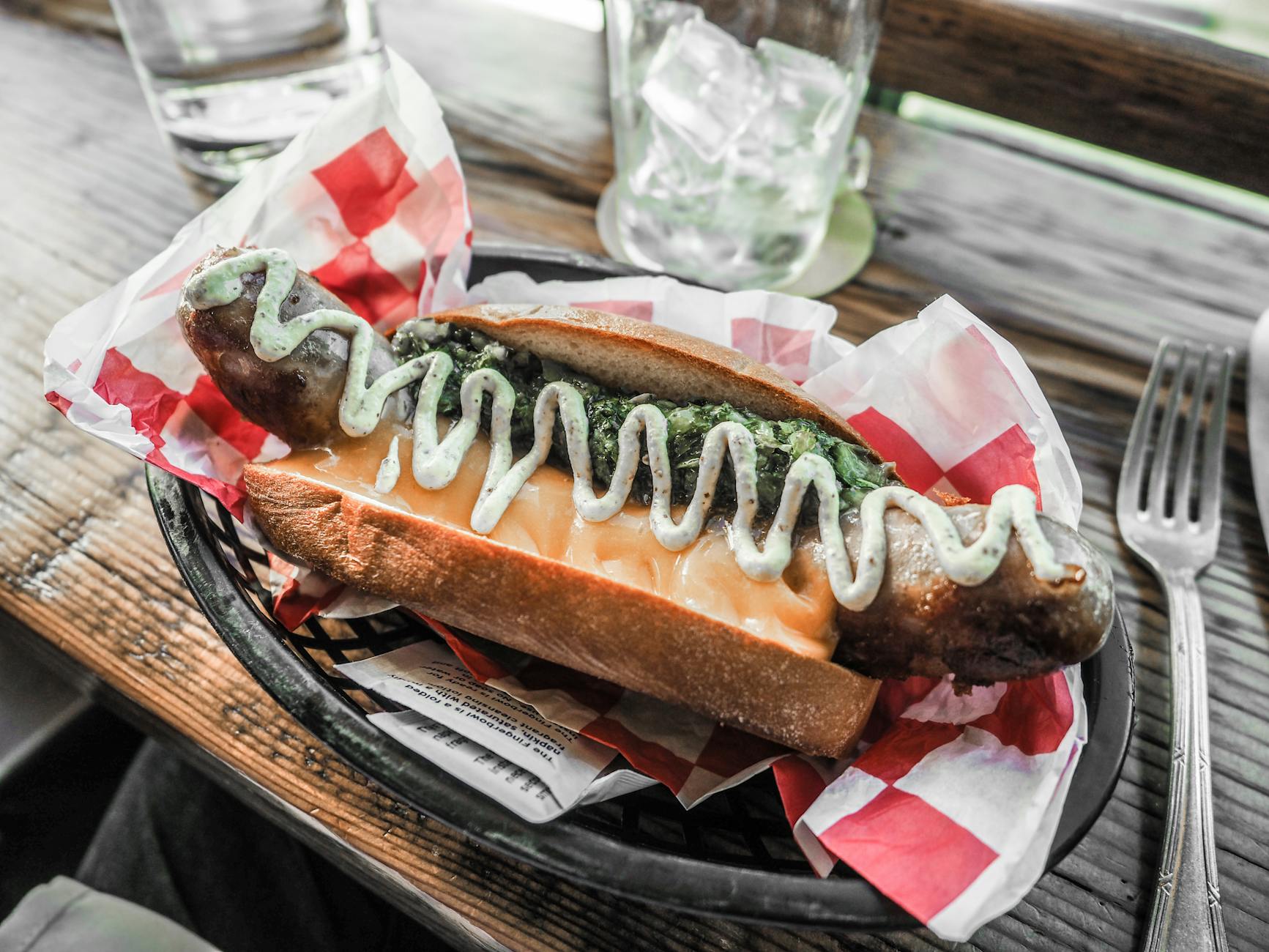 Crispy Merguez Sandwich