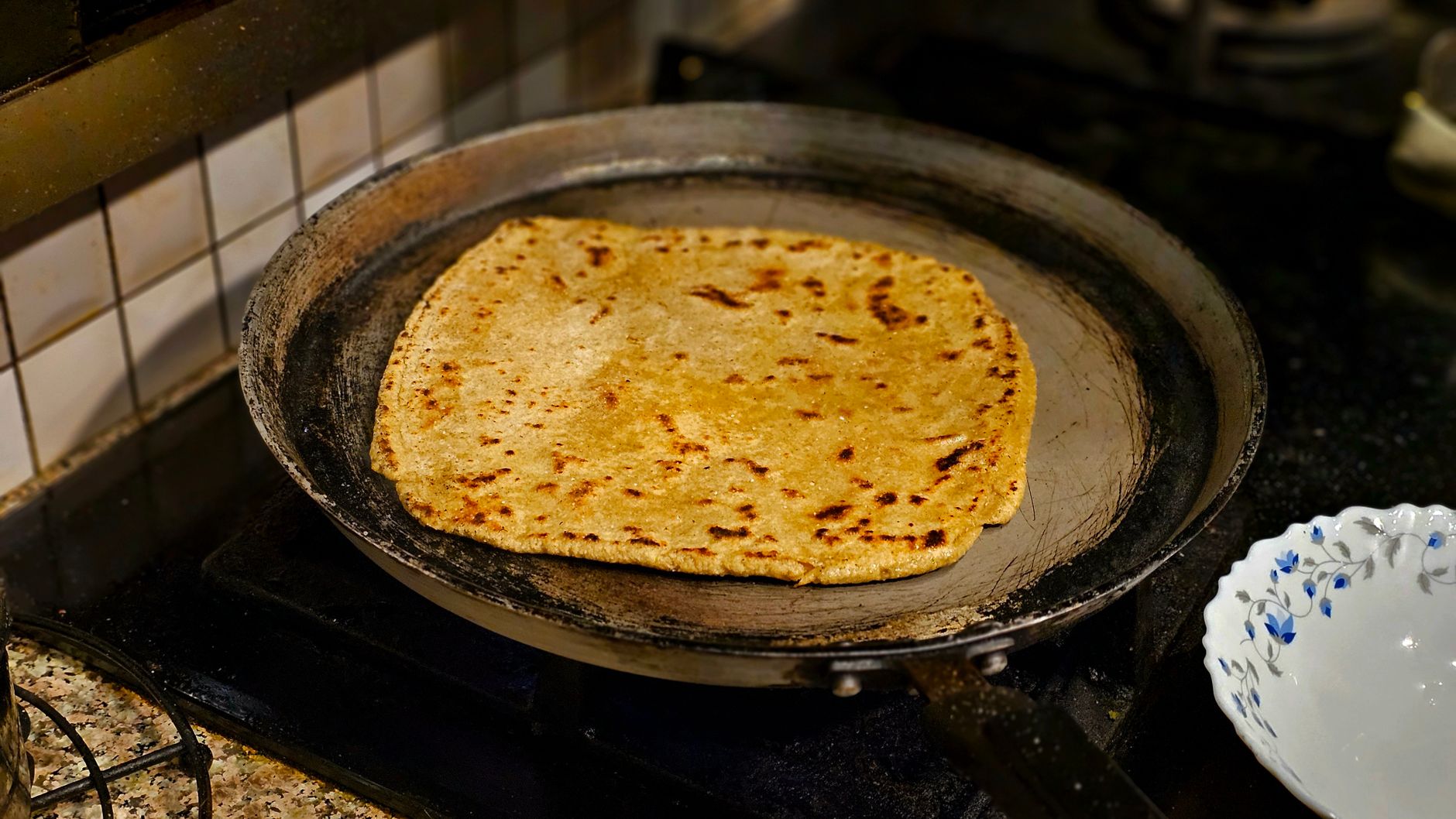 Crispy Missi Roti — Spiced Gram Flour Flatbread