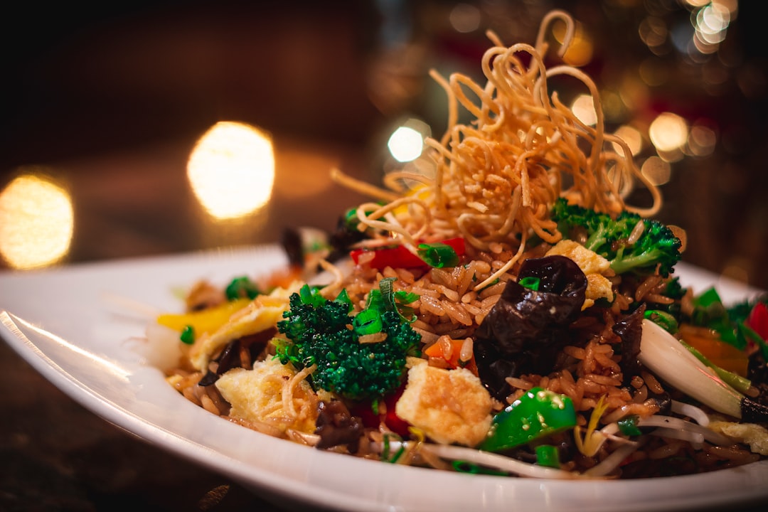 Crispy Mixed Fried Rice with Chili Oil