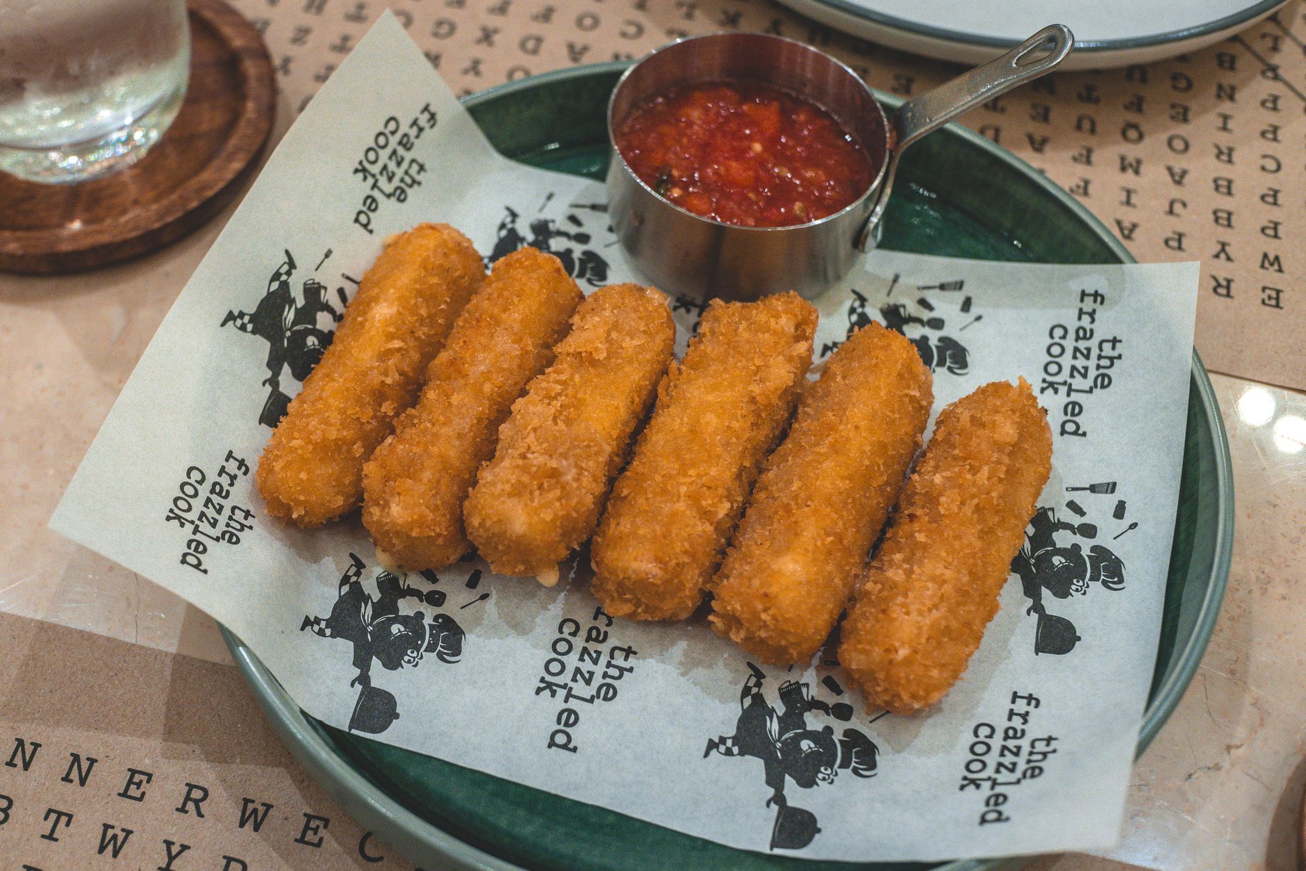 Crispy Mozzarella Bites with Marinara