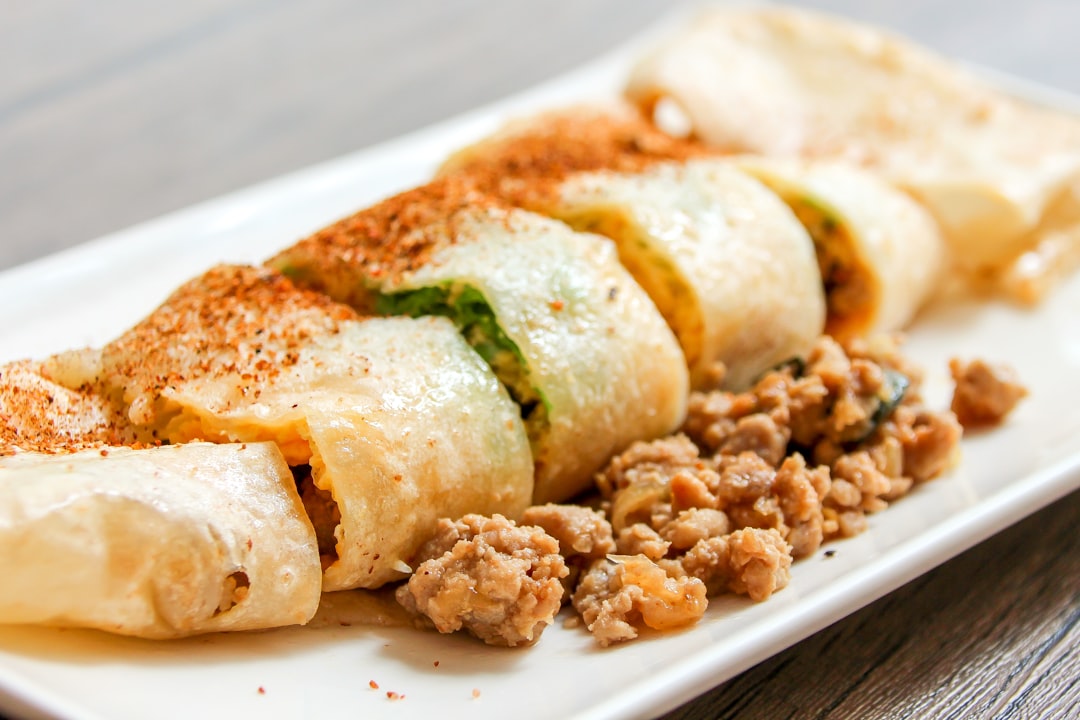Crispy Murtabak with Spiced Meat
