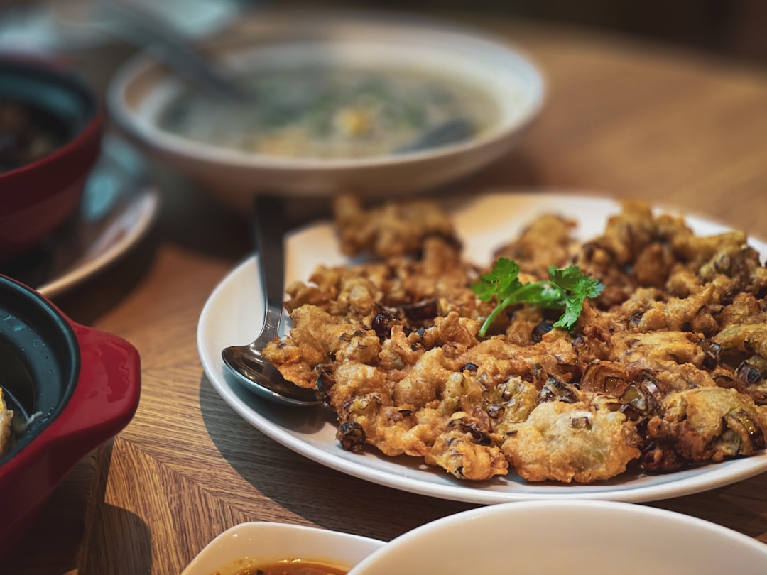 Crispy Oyster Omelette