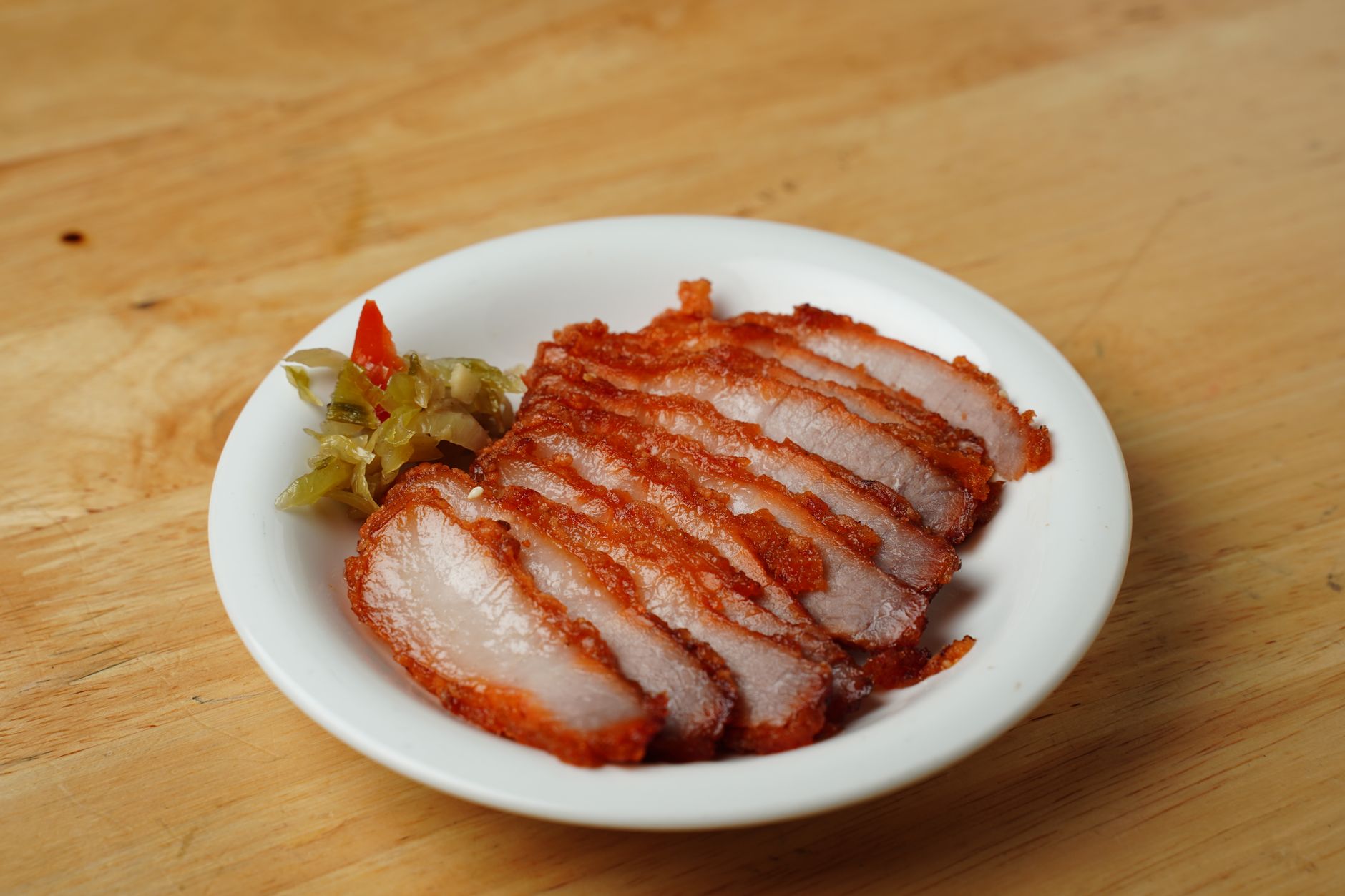 Crispy Pork Belly with Dipping Sauce