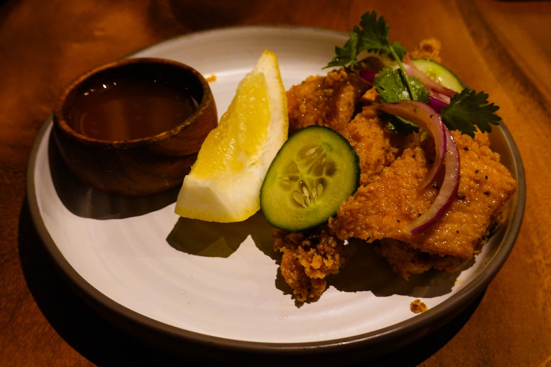 Crispy Pork Belly with Lemon & Onion