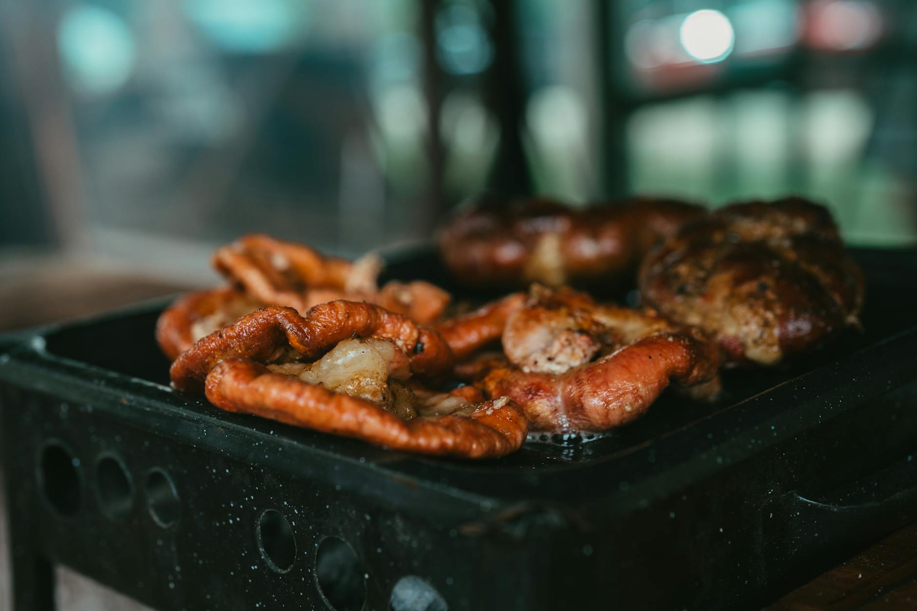 Crispy Pork Belly Paisa with Chorizo & Blood Sausage