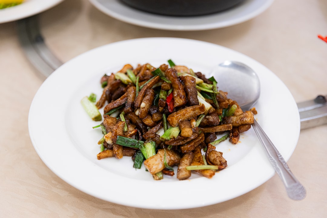 Crispy Pork & Leek Stir-Fry