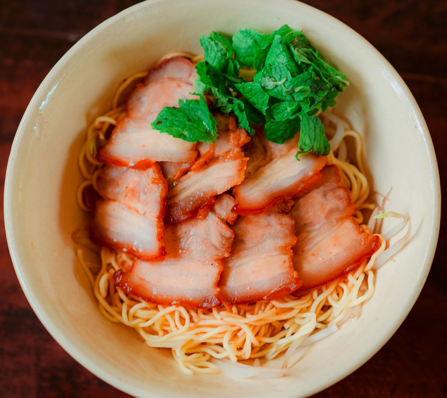 Crispy Pork Noodle Bowl