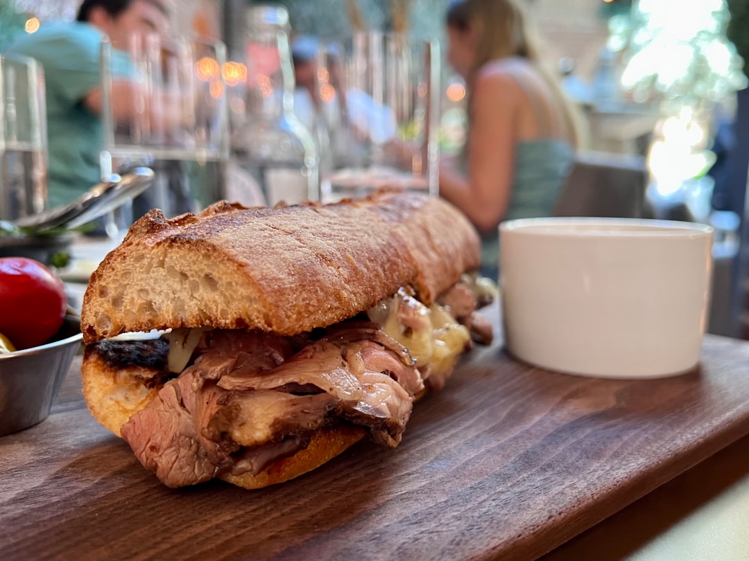 Crispy Pork Porchetta Sandwich