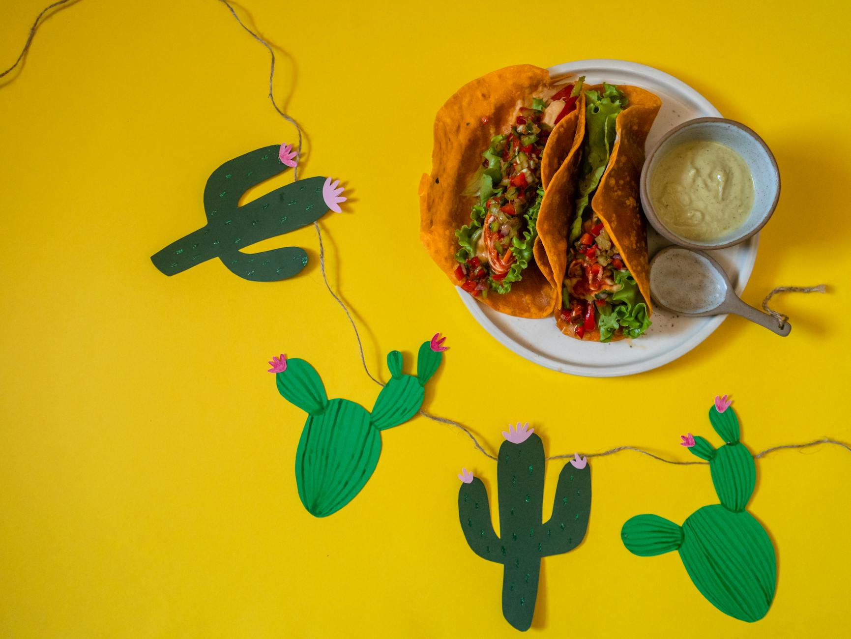 Crispy Pork Puffy Tacos with Chipotle Crema