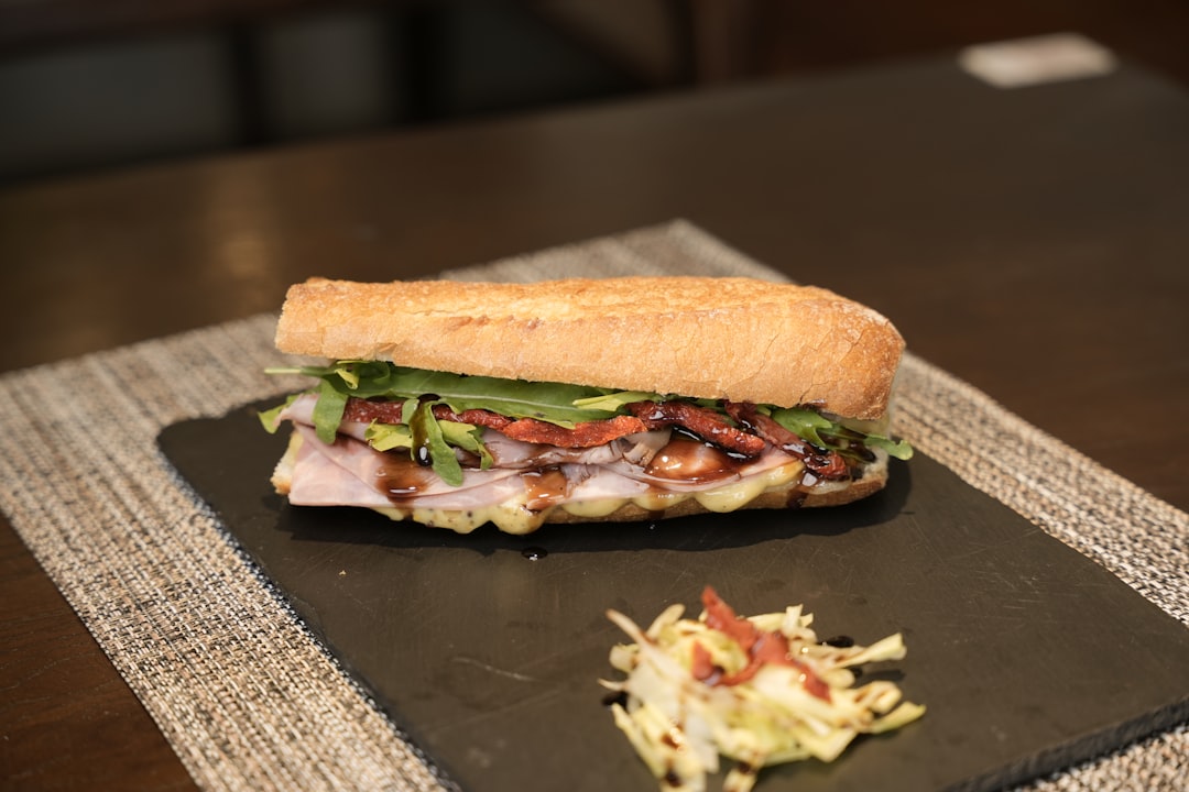 Crispy Pork Sandwich with Slaw