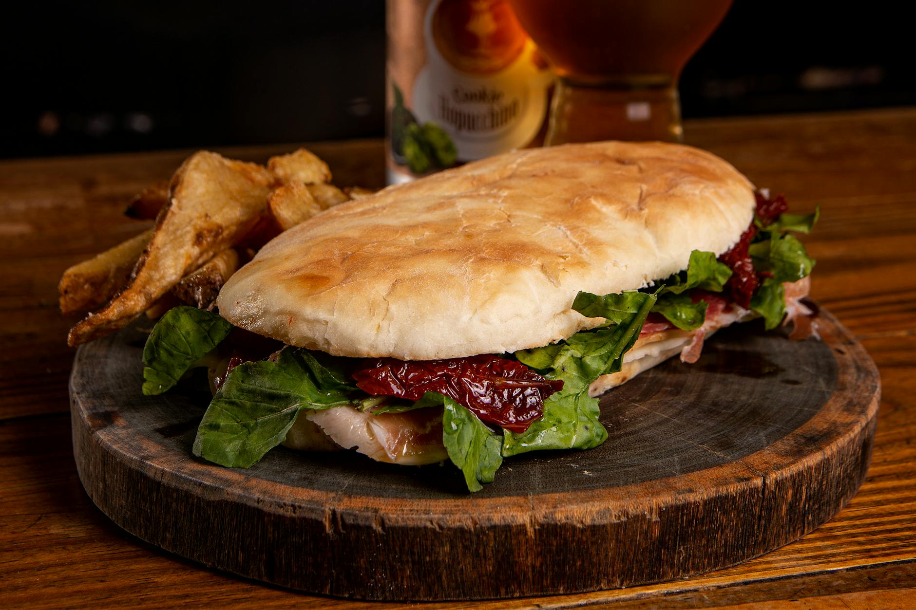 Crispy Pork Sandwich with Fries