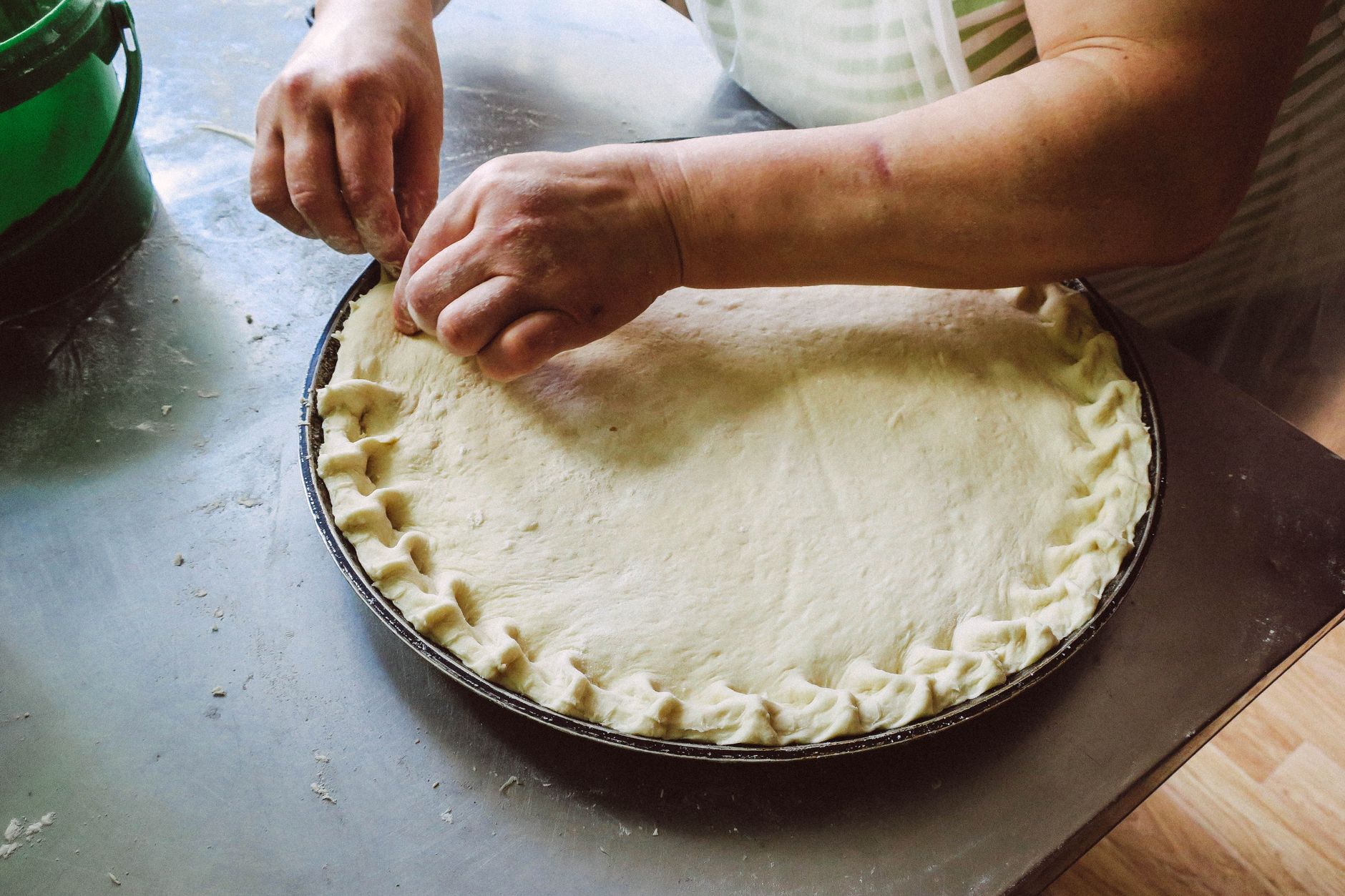 Crispy Pork & Veal Pastry Pie