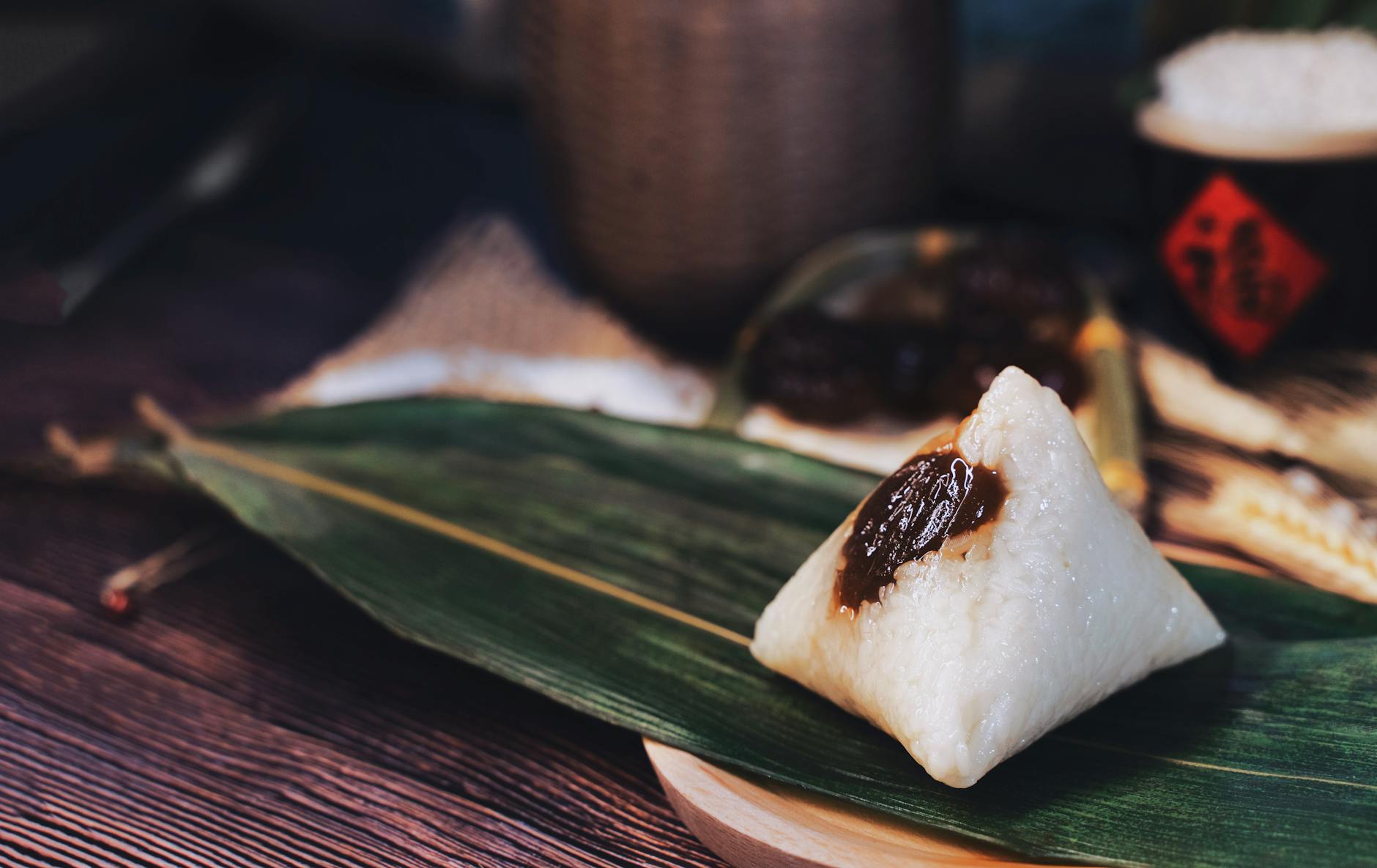 Crispy Pork Zongzi Bites