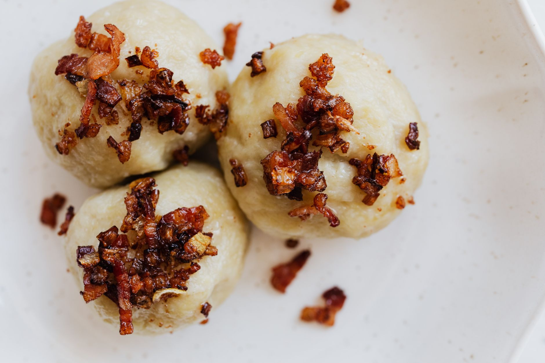 Crispy Potato Dumplings with Brown Butter