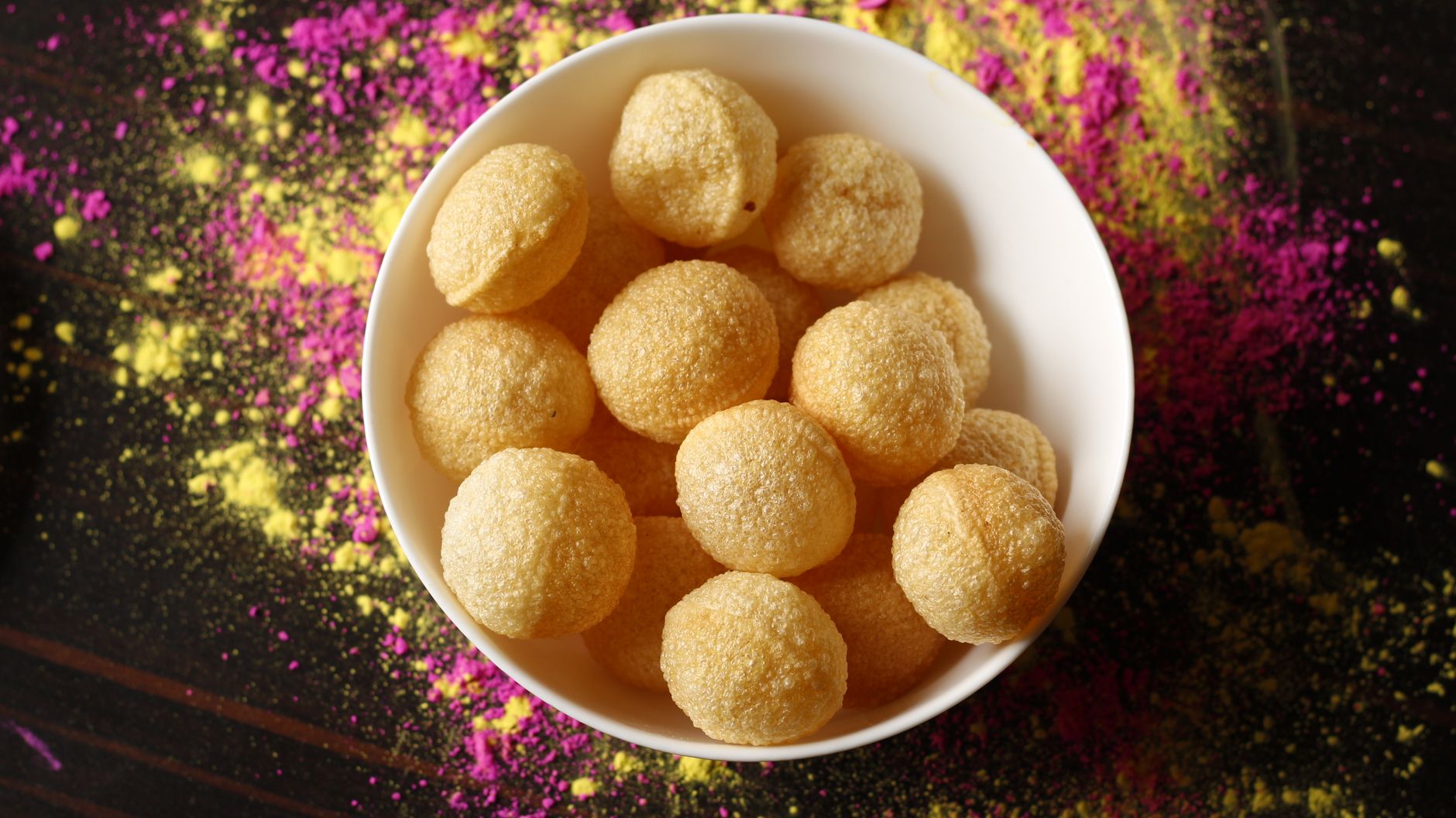 Crispy Puchka with Tangy Spiced Water