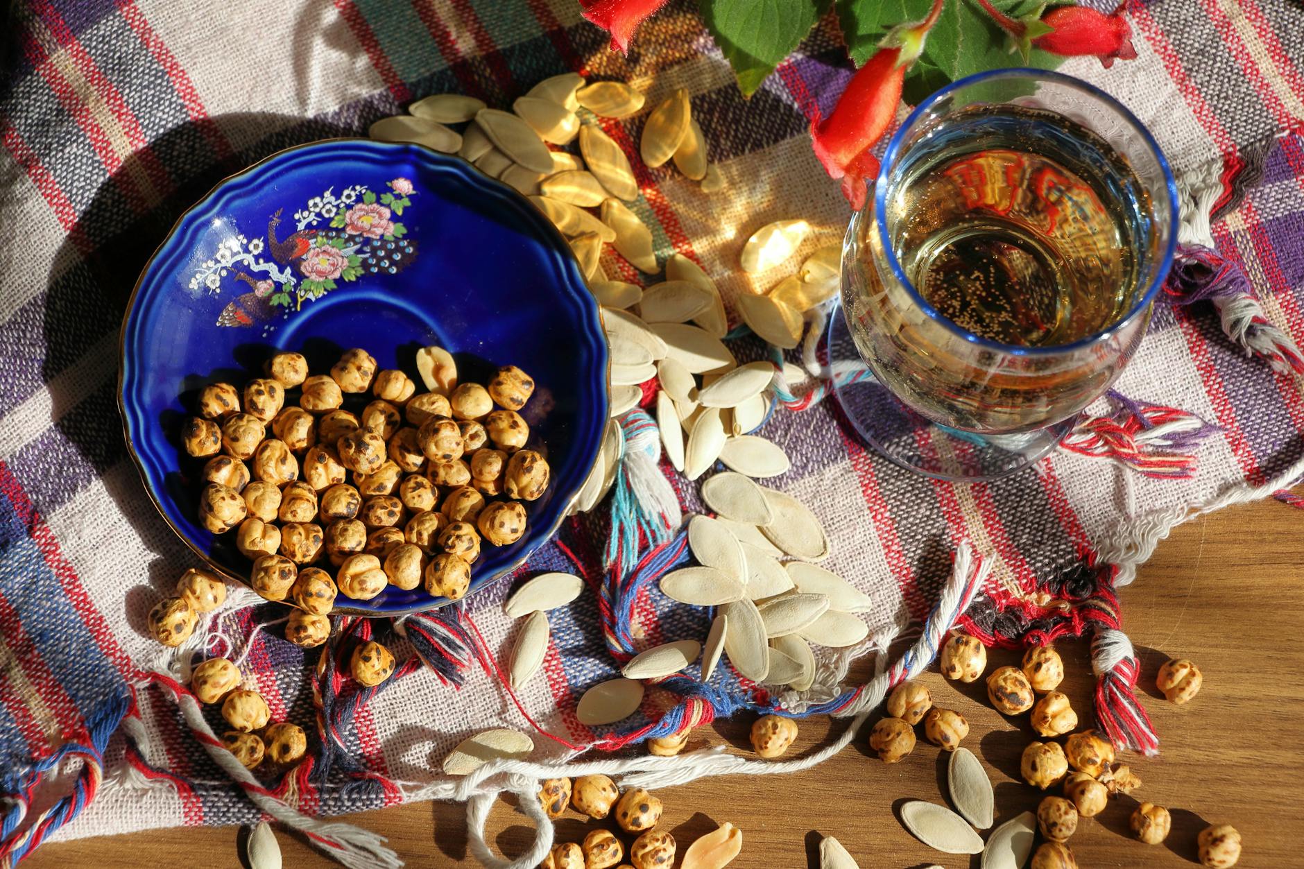 Crispy Ranch Chickpeas with Pumpkin Seeds