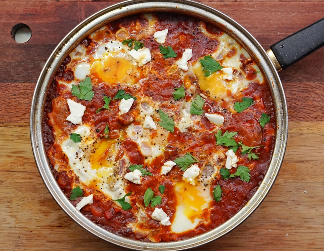 Crispy Salsa Verde Egg Skillet