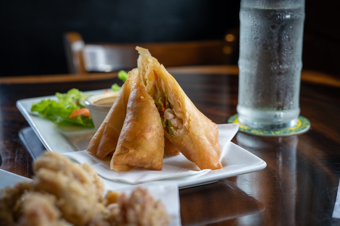 Crispy Seafood Briouat