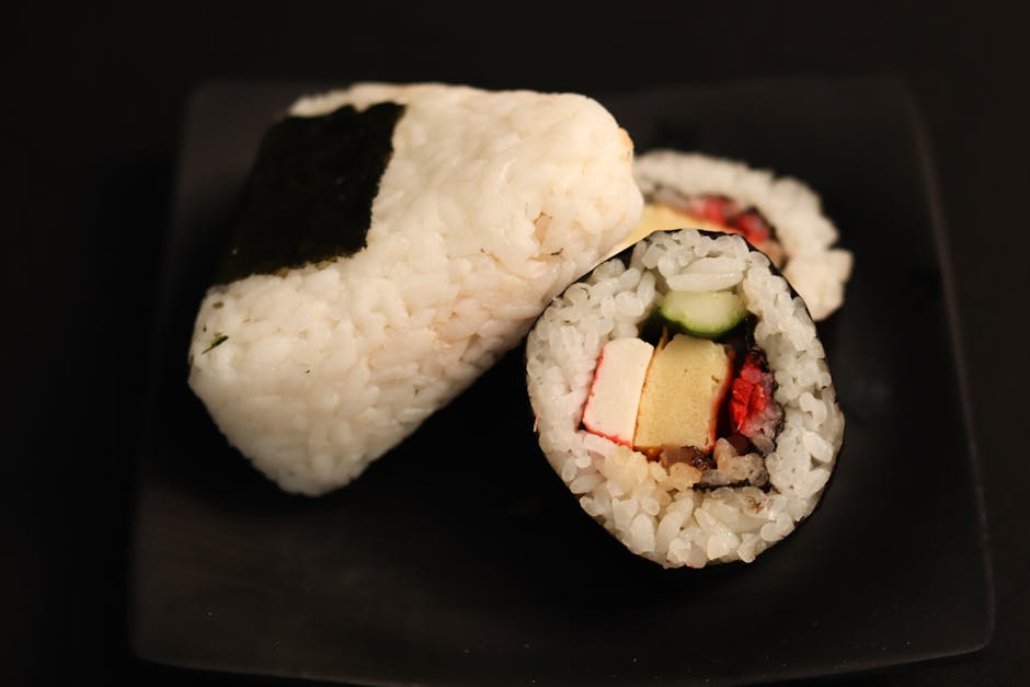 Crispy Seaweed Onigiri — Japanese Rice Balls