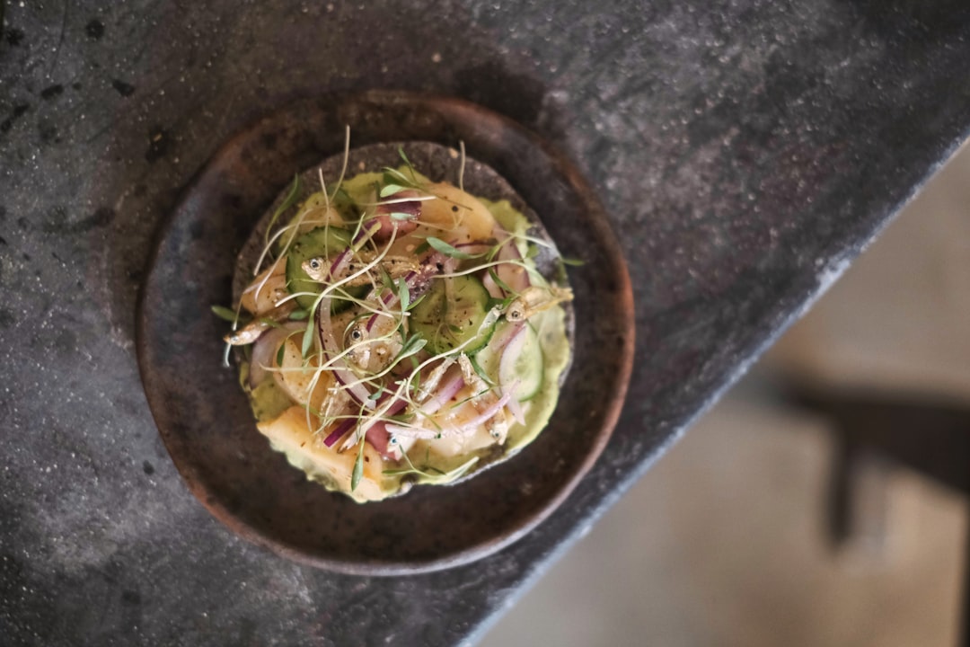 Crispy Shrimp & Avocado Tostada