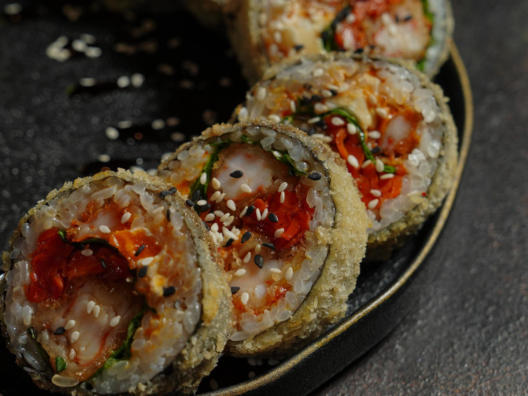Crispy Shrimp Dynamite Roll