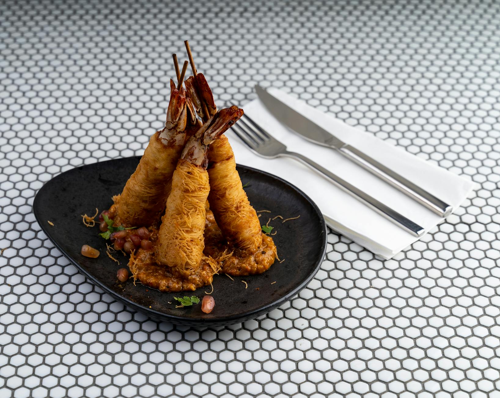 Crispy Shrimp In Phyllo (Goong Sarong)