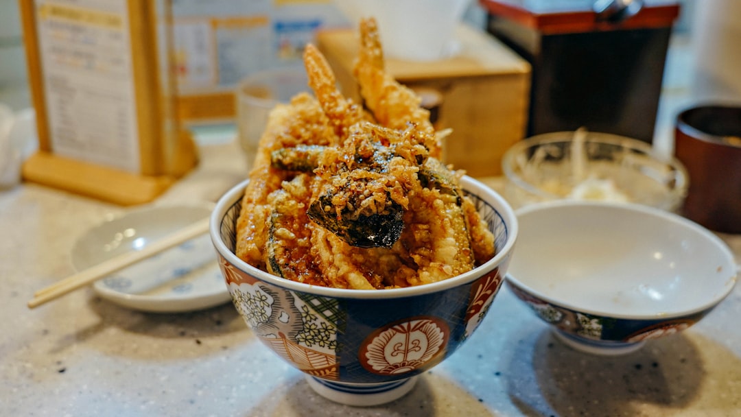 Crispy Shrimp Tempura Rice Bowl