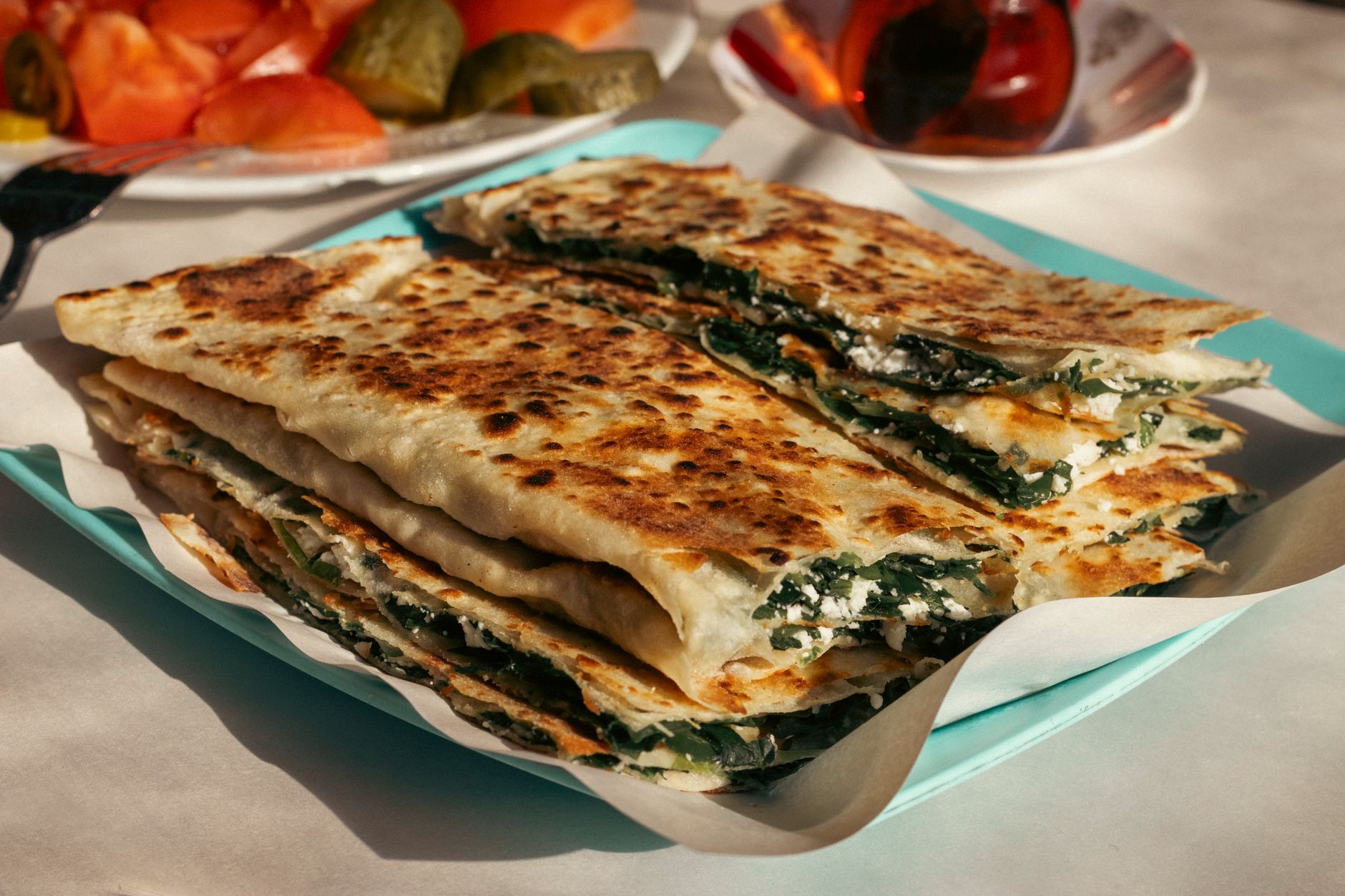 Crispy Spinach Borek
