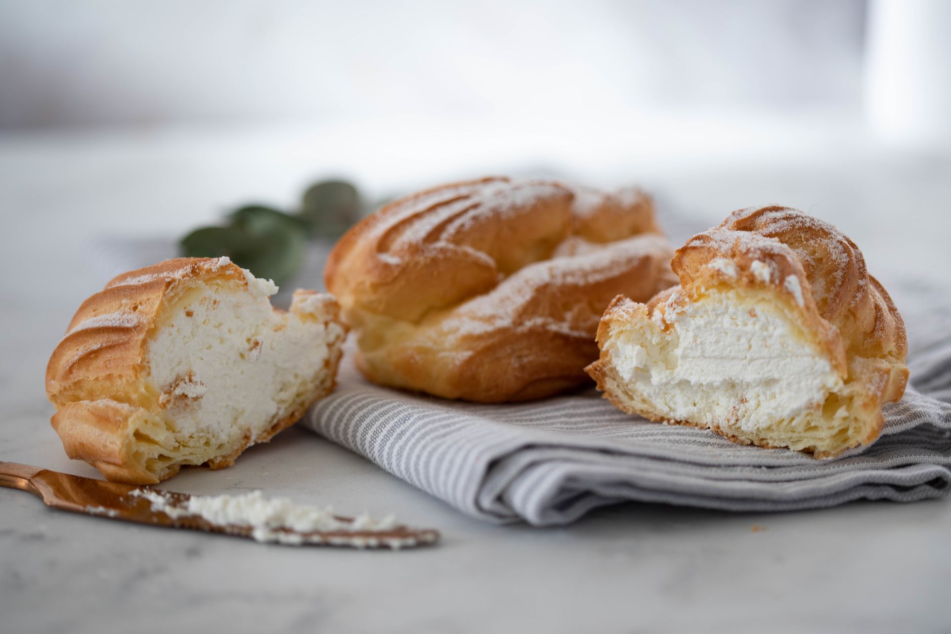 Crispy Spinach & Feta Bougatsa