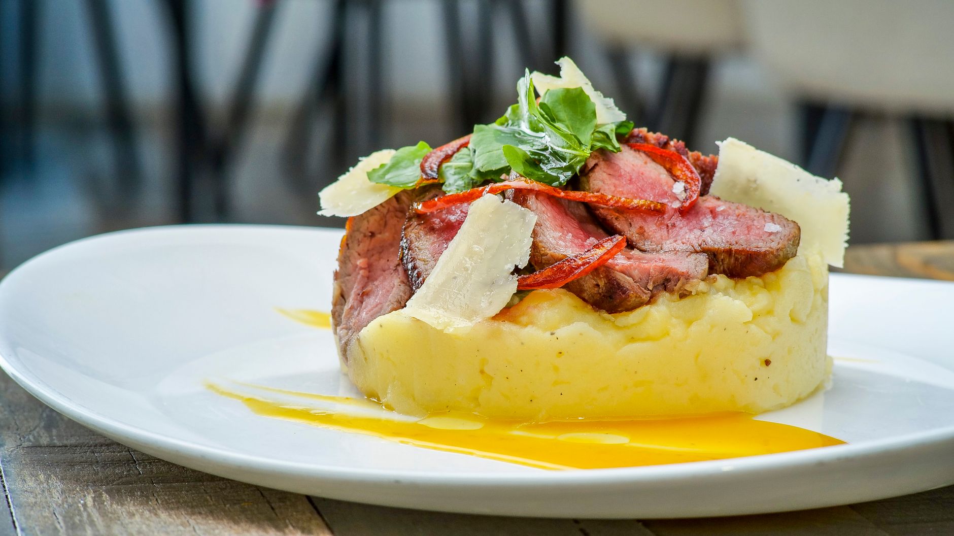 Crispy Steak & Aligot Bowl