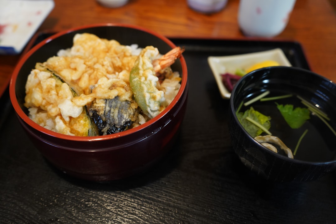 Crispy Tempura Seafood Rice Bowl
