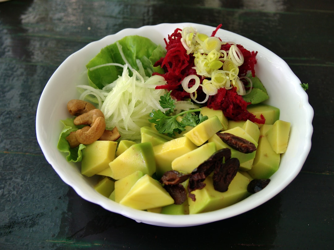 Crispy Tofu and Avocado Salad