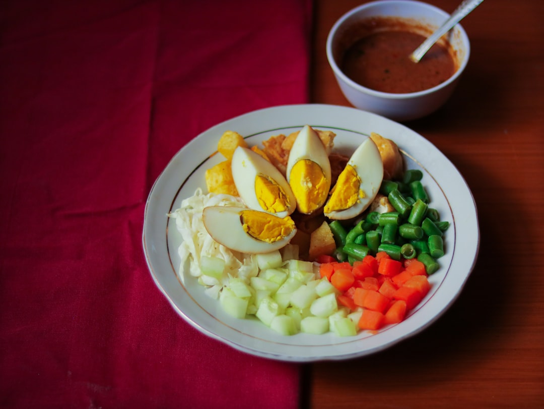 Crispy Tofu Gado Gado with Peanut Sauce