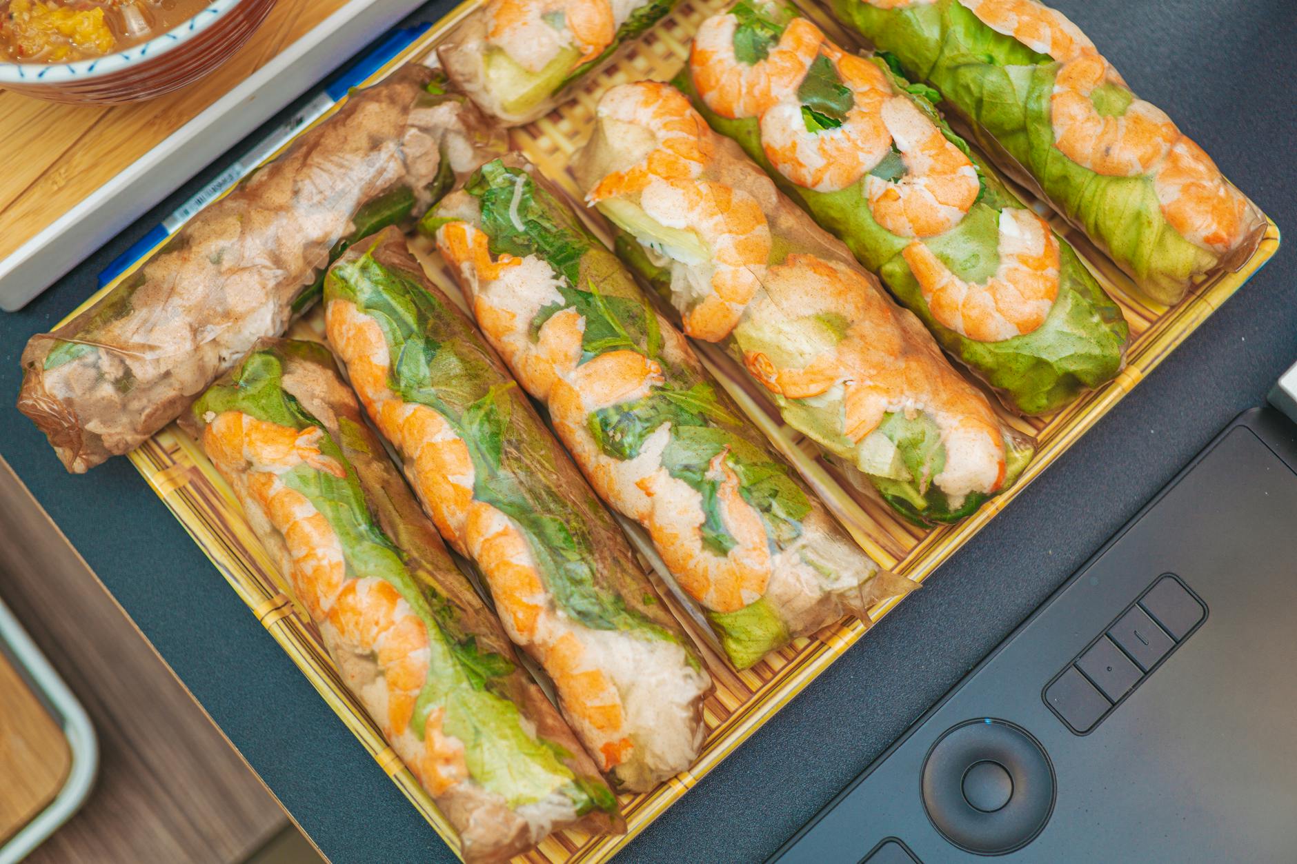 Crispy Tofu & Herb Lettuce Wraps