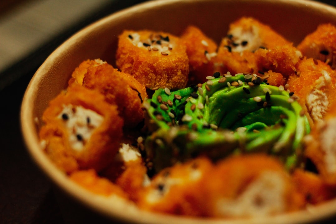 Crispy Tofu Peanut Bowl with Avocado