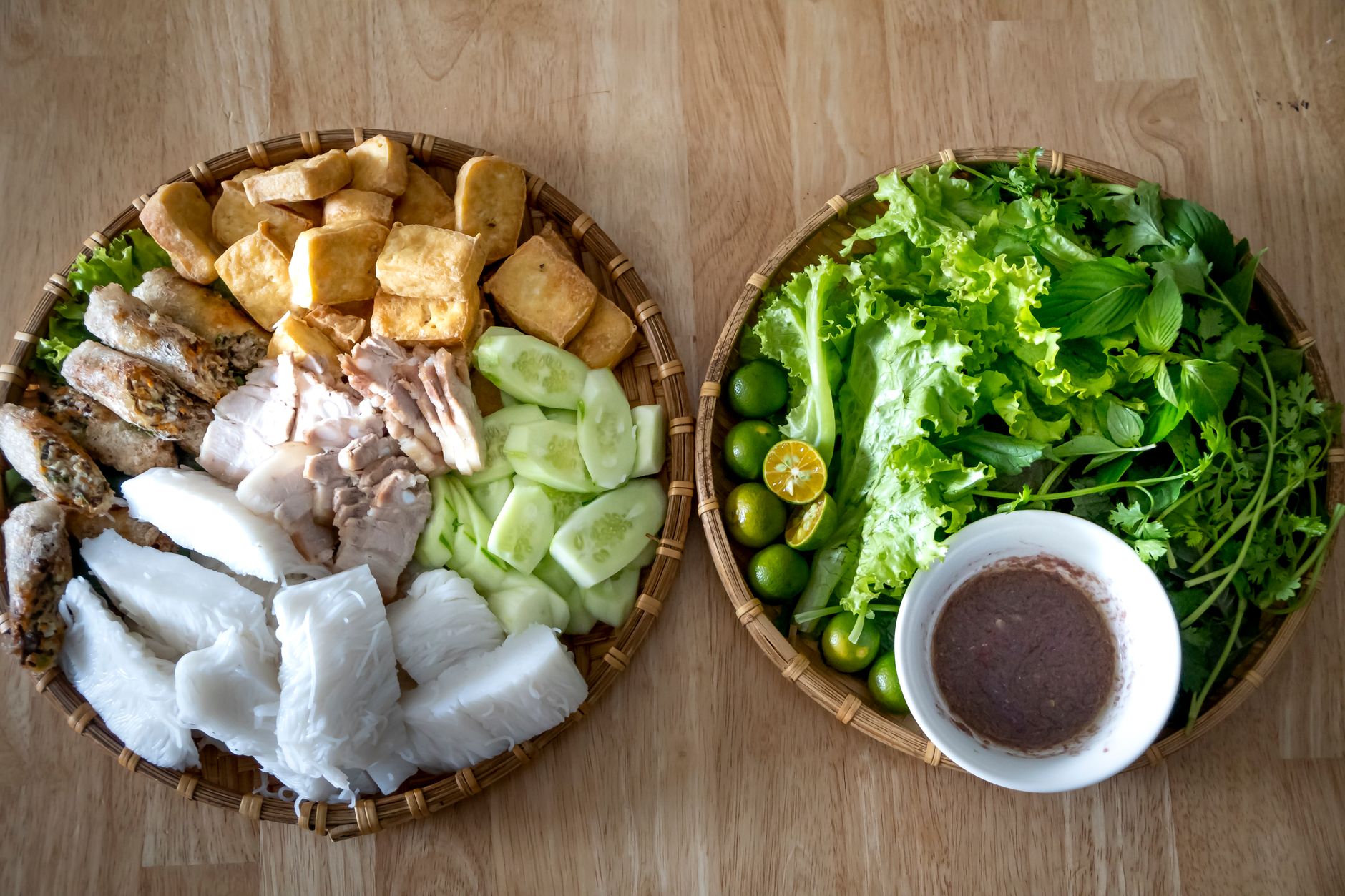 Crispy Tofu & Vermicelli Bowl