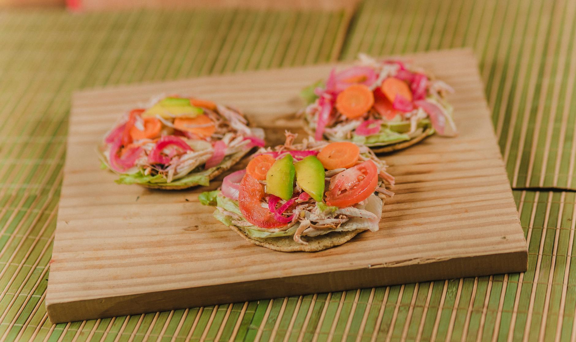 Crispy Tostadas with Charred Corn & Queso