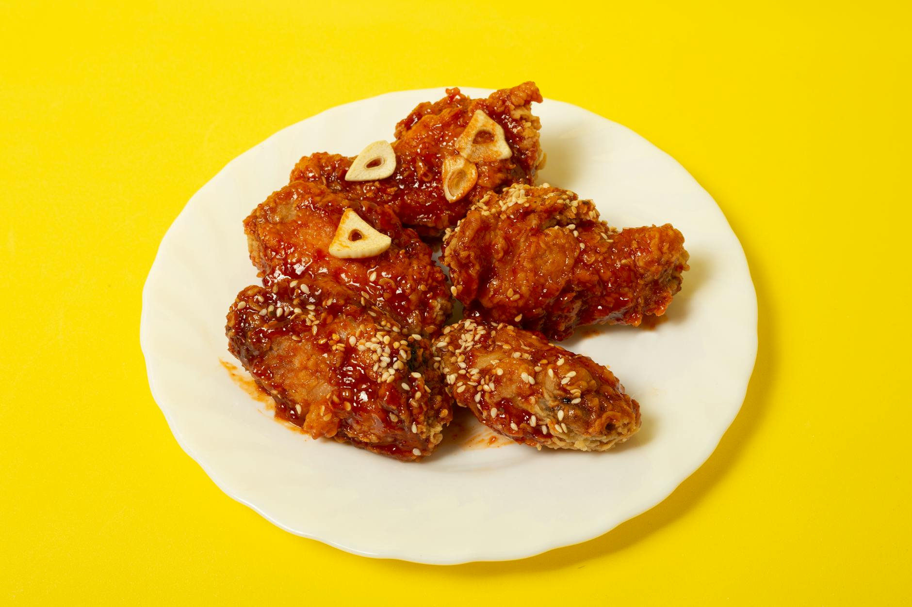Crispy Yangnyeom Chicken Wings