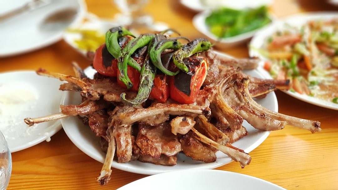 Sheet-Pan Cumin Lamb Chops with Charred Veg