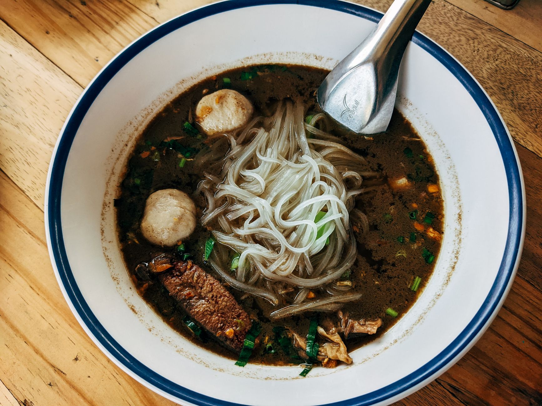 25-Min Dark Beef Boat Noodle Soup